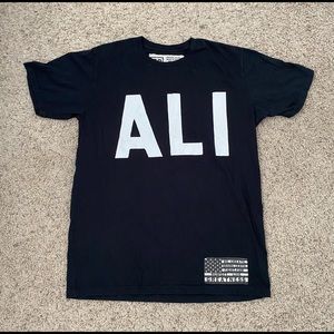 Roots of Fight Muhammad Ali T-Shirt Black Size M